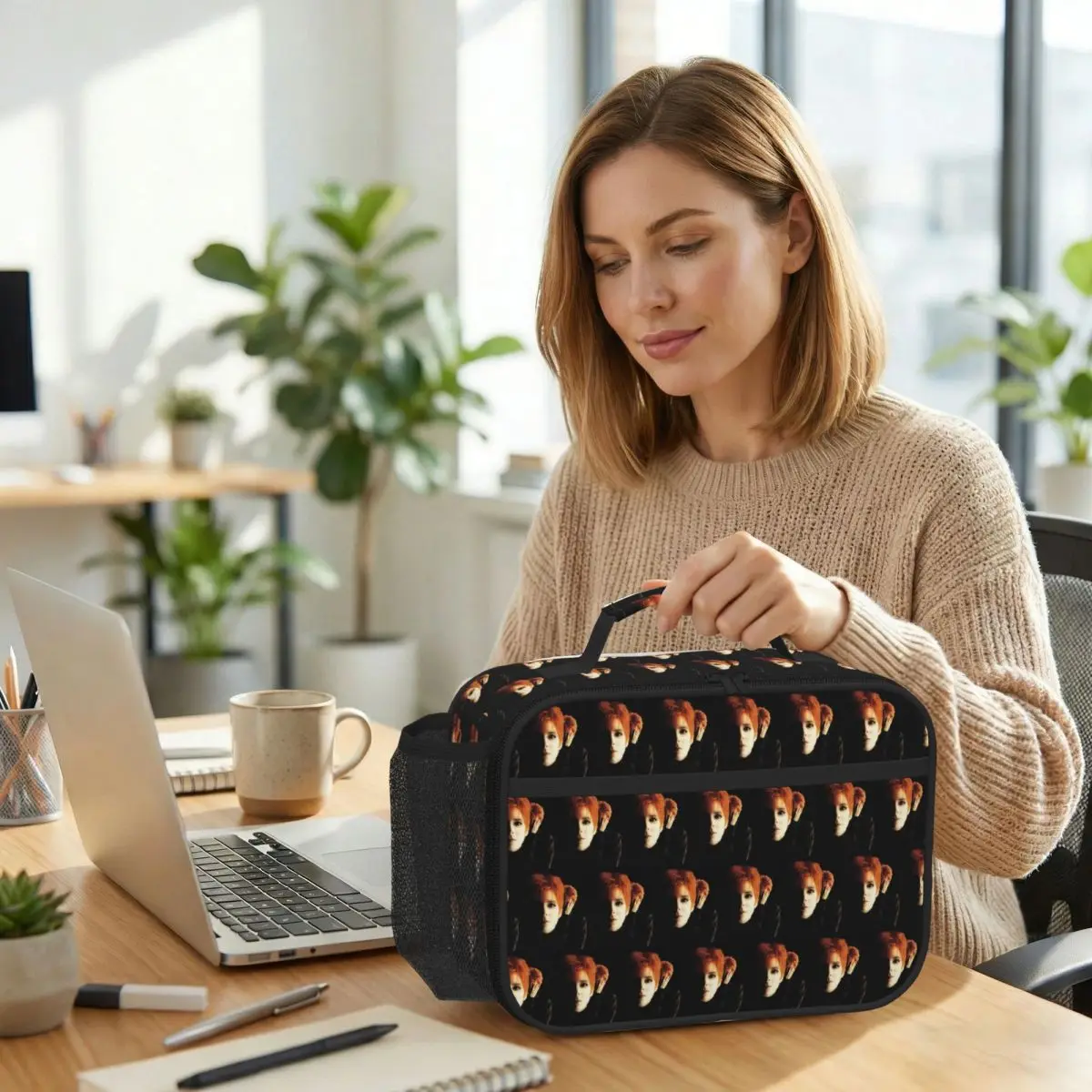 Women Bags Farmers - Mylene Farmer Desenchantee 1 断熱ランチバッグ 女性用