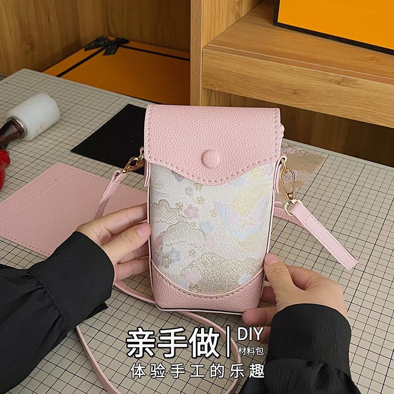 Women'S Retro Bags - DIYニットバッグ - カスタムレトロ宮廷婦人バッグ - ソンジ刺繍クロスボディショルダーバッグ -