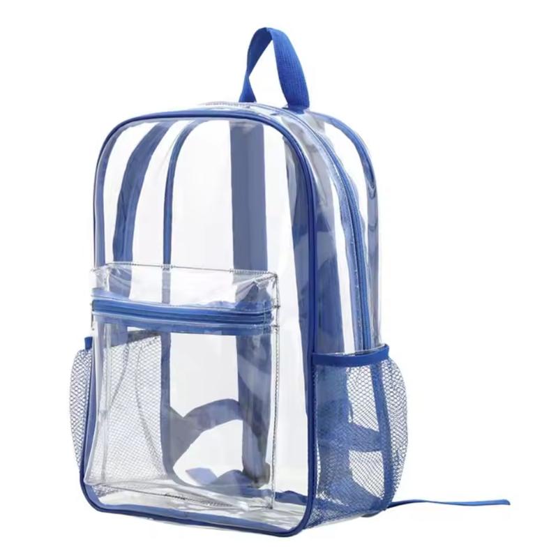 Women Bags Dkny - トラベルビジュアルバックパック大容量防水ショルダーバッグ透明PVCアウトドアスポーツフィットネスナップサックカジュアル