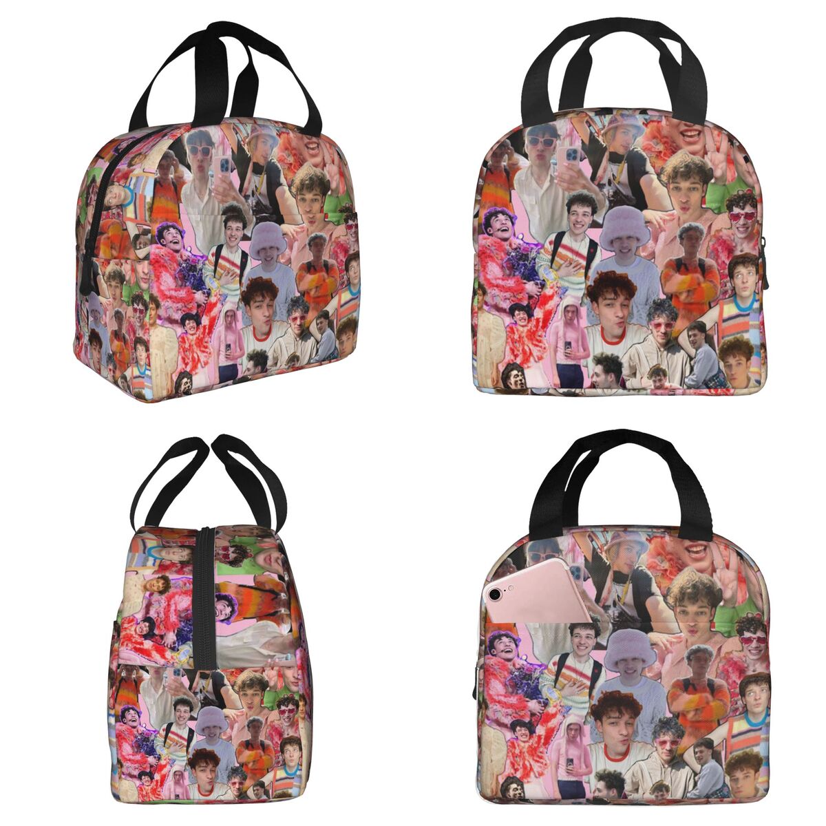 Women Bags Winners - Nemo Eurovisions スイス優勝者 断熱ランチバッグ 女性用 オフィスクーラー