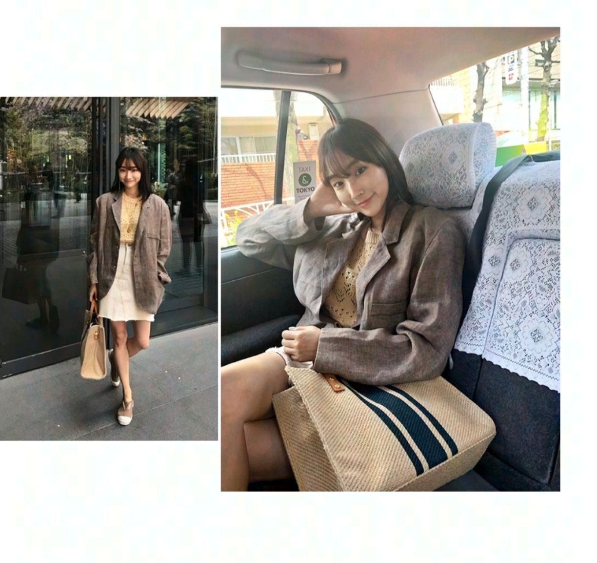 Women Hand Bags For Office - 2026年新作ストライプキャンバストートバッグ女性用大容量オフィス通勤用ラップトップハンドショルダーバッグ