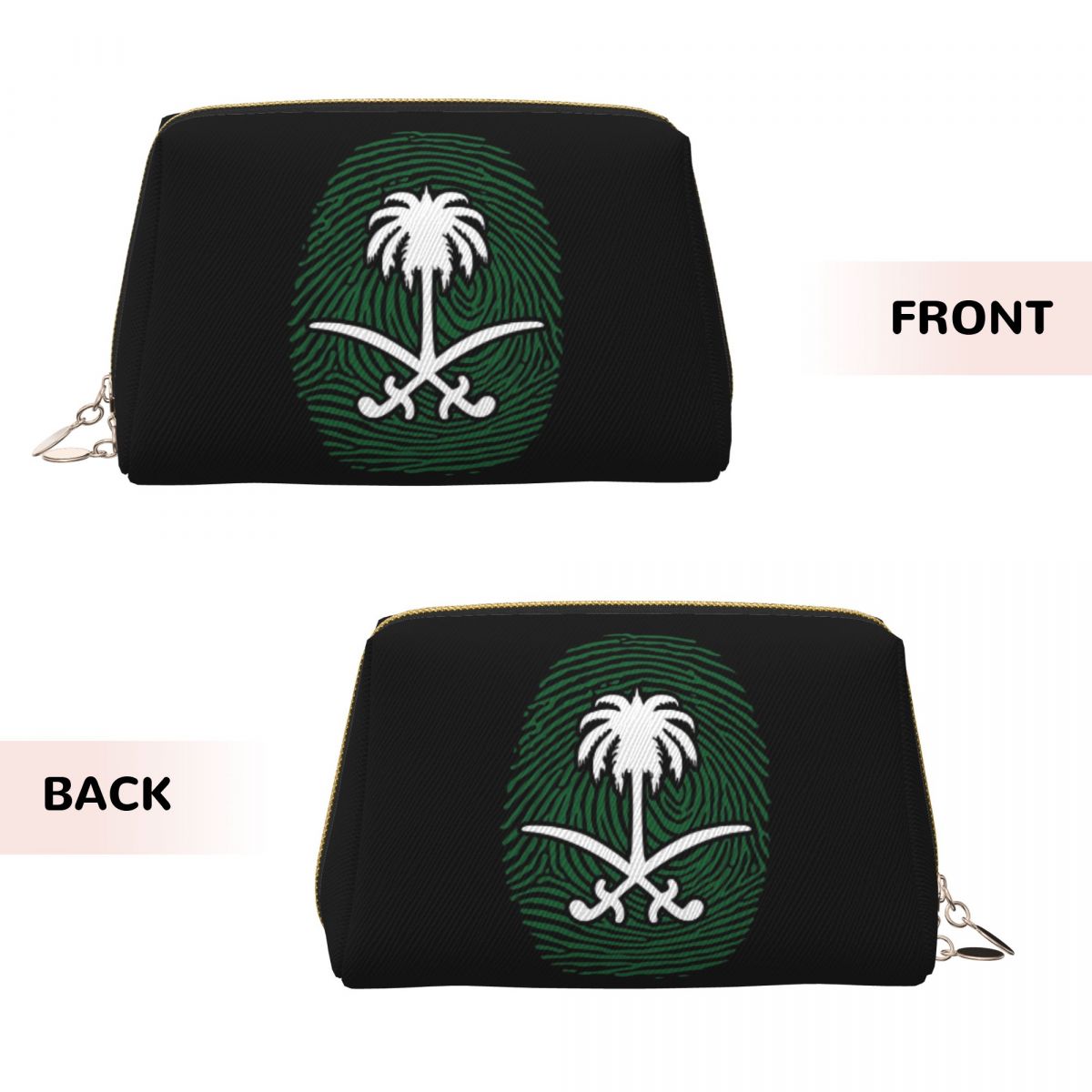 サウジアラビア王国 KSA フラッグ 女性用化粧品バッグ ト - Women Bags Ksa のレビューと価格