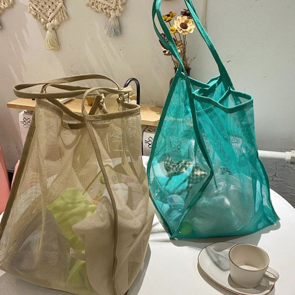 メッシュビーチバッグ 軽量、通気性があり、速乾性のあるトラベ - Women Bags Dkny のレビューと価格