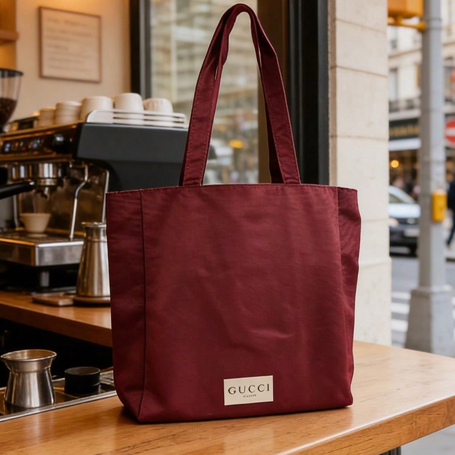 グッチバッグ女性用レッドキャンバストートバッグ大容量毎日のシ - Women Bags Gucci のレビューと価格