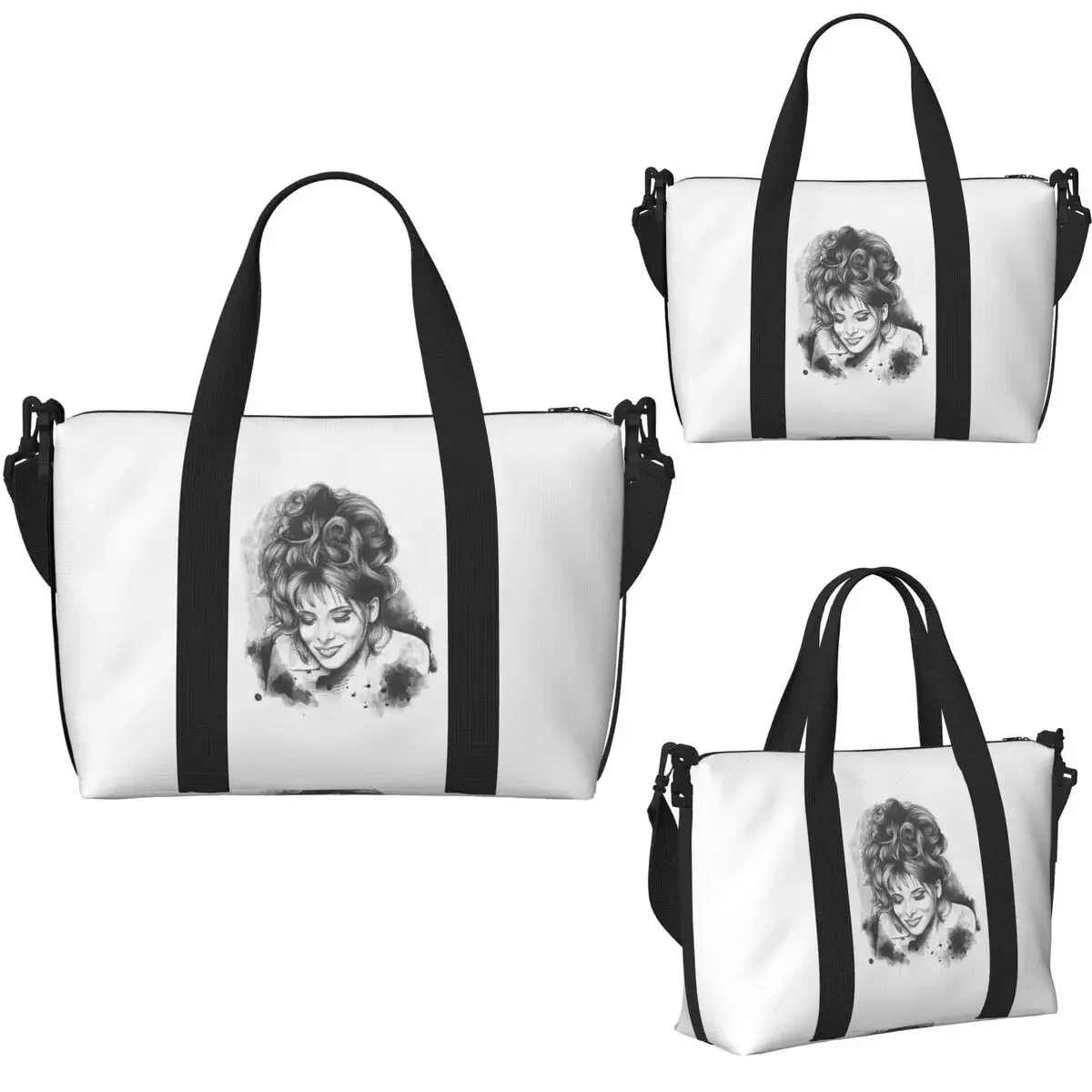 ミレーネ・ファーマー漫画フランス歌手ビーチトラベルバッグ大容 - Women Bags Farmers のレビューと価格