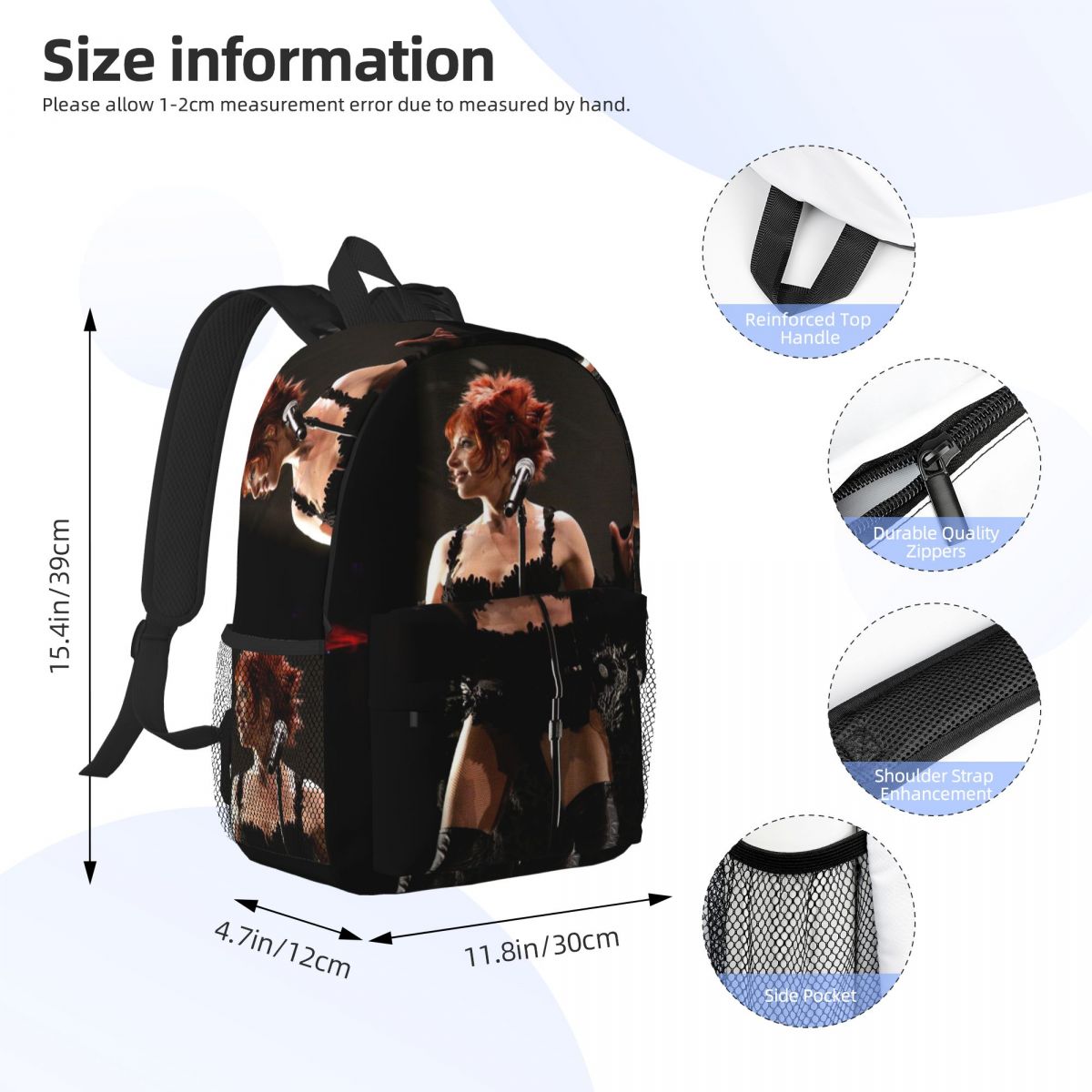 Mylene ファーマーバックパック学生男の子女の子ブックバ - Women Bags Farmers のレビューと価格