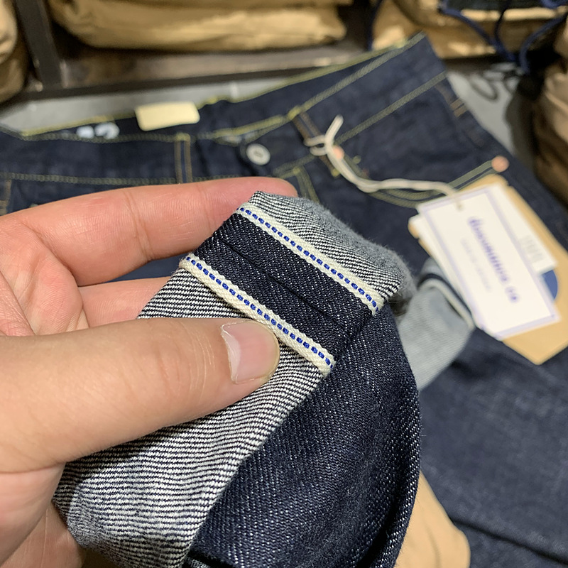 15オンス日本製生ブルーセルベッジデニムウォッシュドジーンズ - Levis Jeans 501 のレビューと価格
