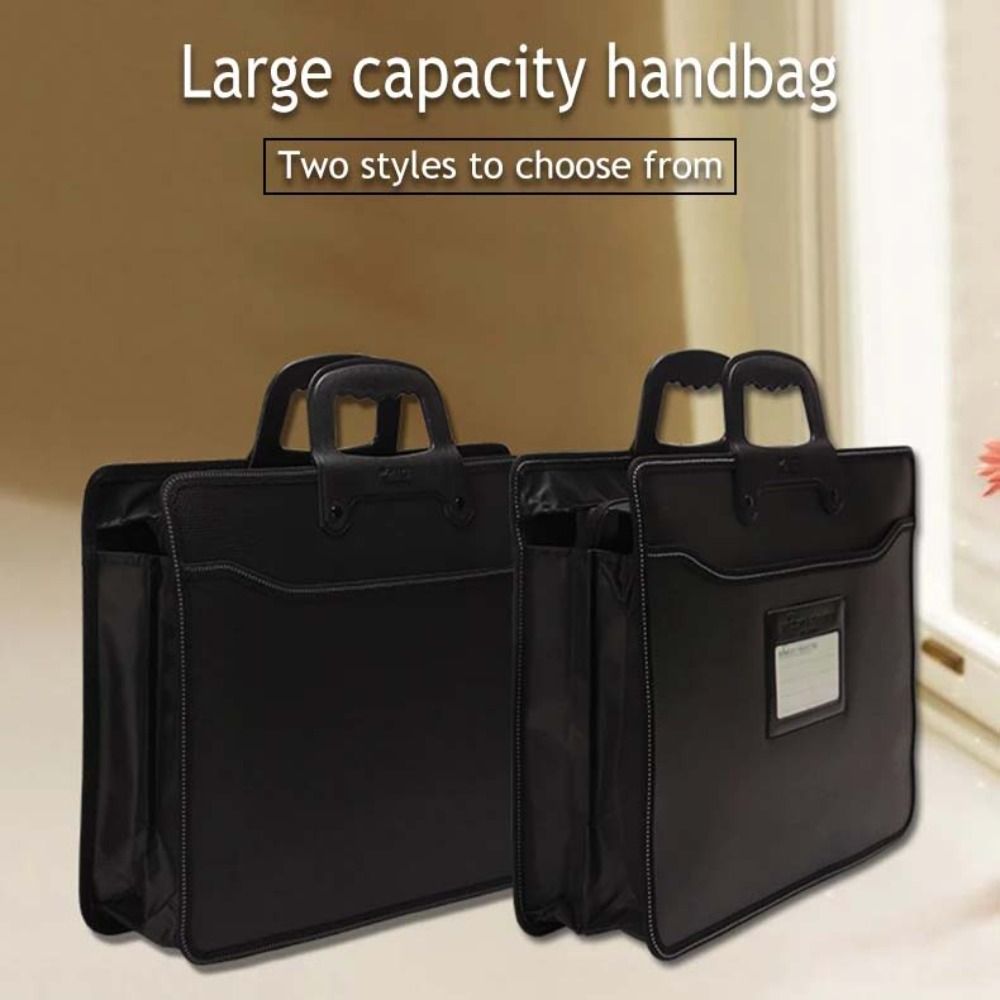 ファッション大容量ポータブルビジネスバッグ A4 サイズオッ - Women Hand Bags For Office のレビューと価格