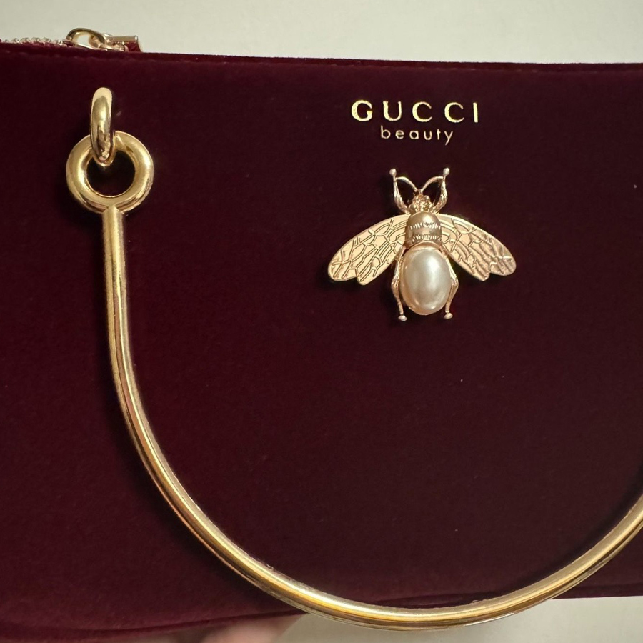 グッチの女性用バッグ ミディアムサイズ ワインレッド ベルベ - Women Bags Gucci のレビューと価格
