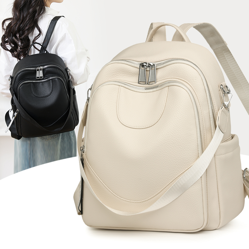 ファッション大容量の女性のレザーバックパック女性の高品質リュ - Women Bags Ru のレビューと価格