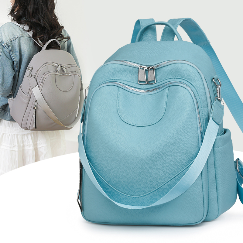 ファッション大容量の女性のレザーバックパック女性の高品質リュ - Women Bags Ru のレビューと価格