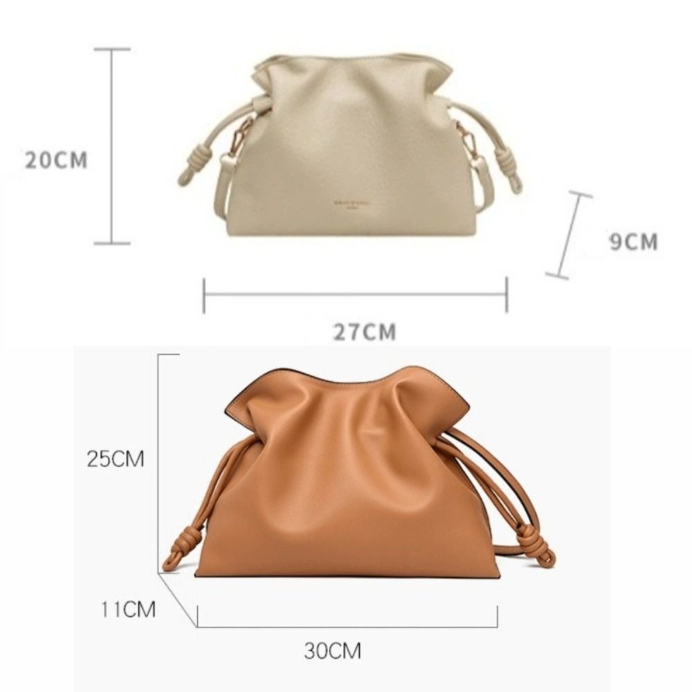 高級PUレザーのゆったりとしたスラウチバッグ ‌   ショル - Hobo Bag Slouchy のレビューと価格