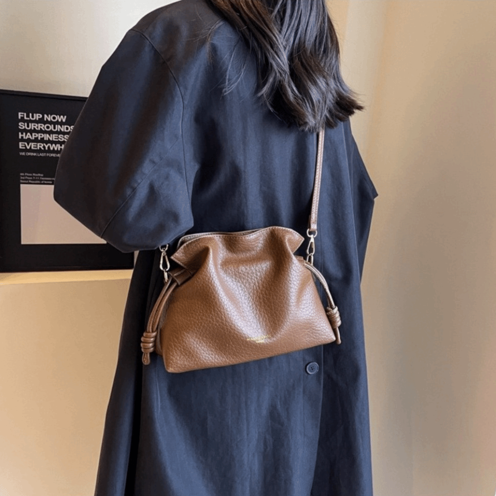 ソフトPUレザー スラウチバッグ ‌   ショルダーバッグ  - Hobo Bag Slouchy のレビューと価格