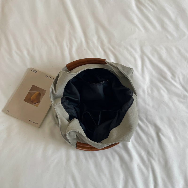 女性用大型キャンバストートバッグ ホーボーハンドバッグ ソフ - Hobo Bag Slouchy のレビューと価格