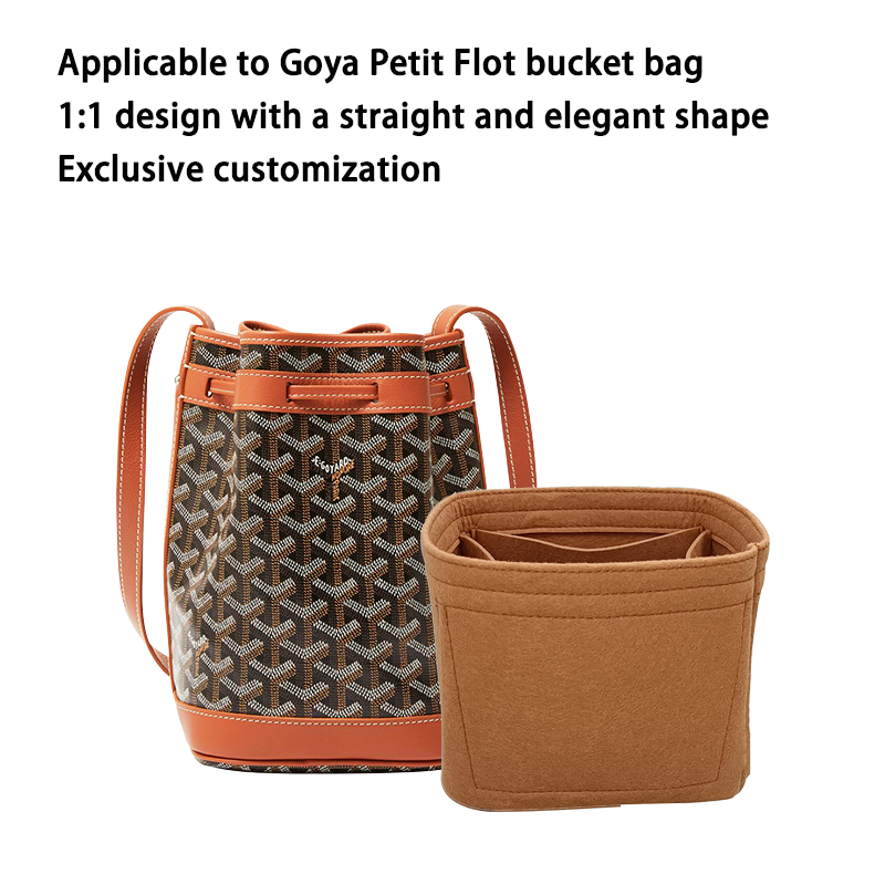 ポータブルトラベルオーガナイザーフェルト化粧品バッグインサー - Women Bags Goyard のレビューと価格
