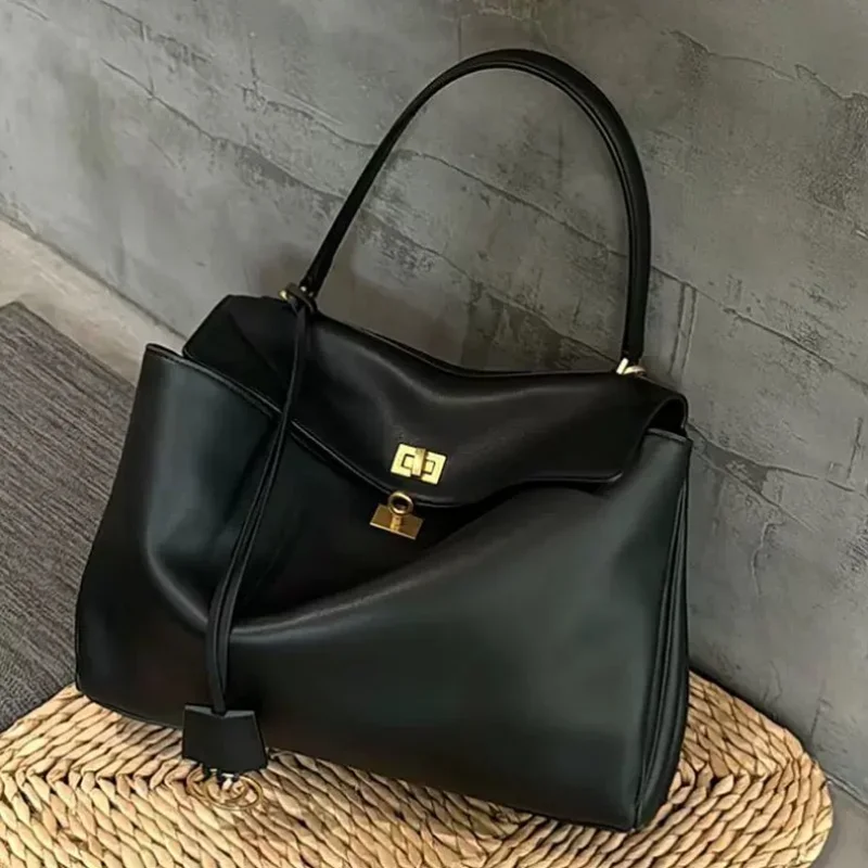 女性用ブラウン本革ショルダーバッグ,つや消しスエードトートバ - Women Hand Bags For Office のレビューと価格
