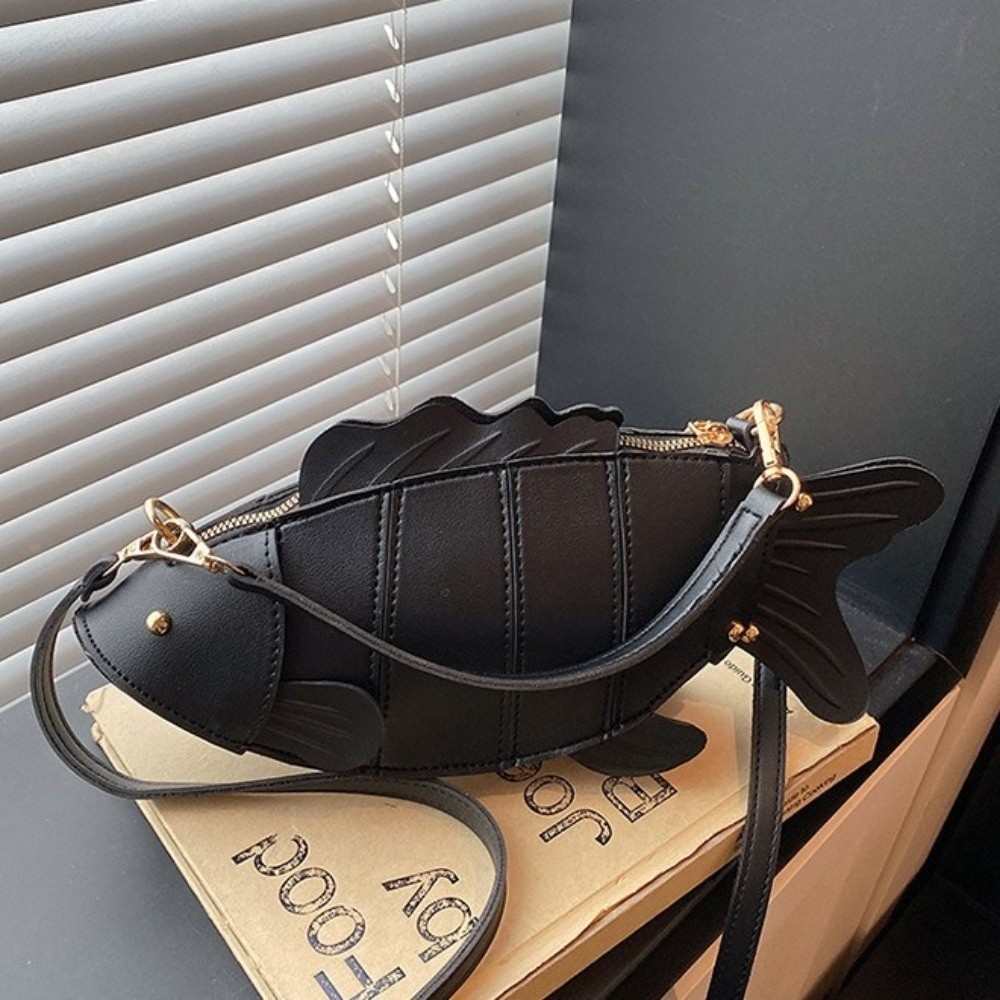 クリエイティブシミュレーション魚型クロスボディバッグフェイク - Hobo Bag Slouchy のレビューと価格