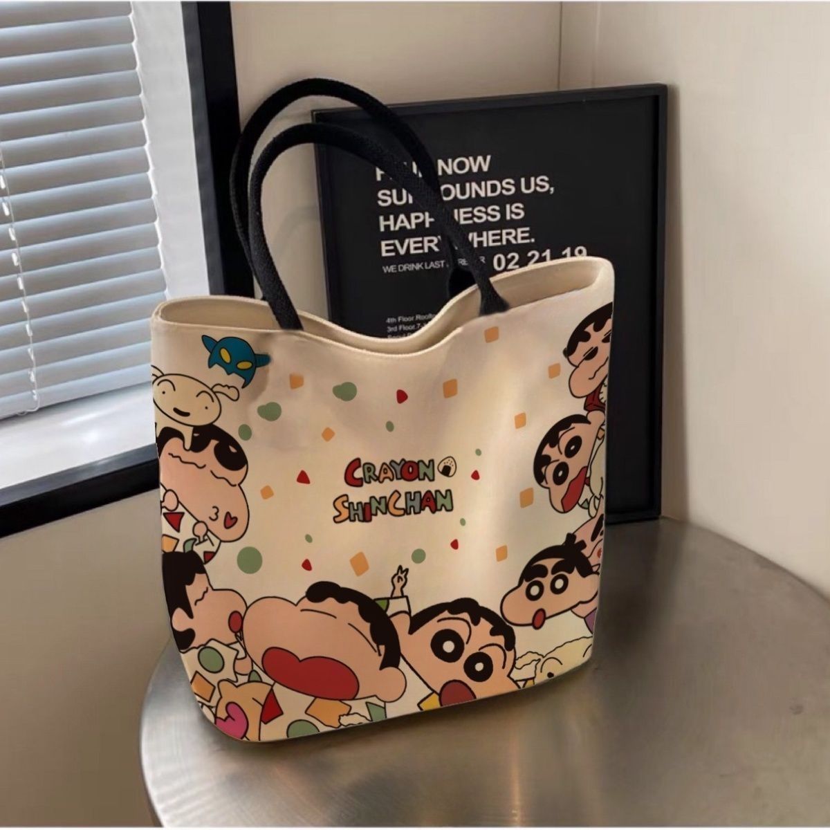 2026 新クレヨンしんちゃんキャンバストートバッグ大容量女 - Women Bags Dkny のレビューと価格