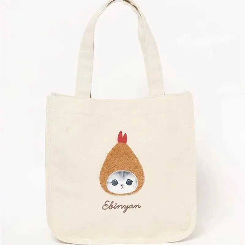 日本のモフサンド風のかわいいサメ猫の漫画柄手作りキャンバスシ - Women Bags Dkny のレビューと価格