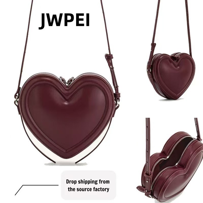JW PEI ハート型クロスボディバッグ、ニッチで甘くてクー - Women'S Bags Everyday のレビューと価格